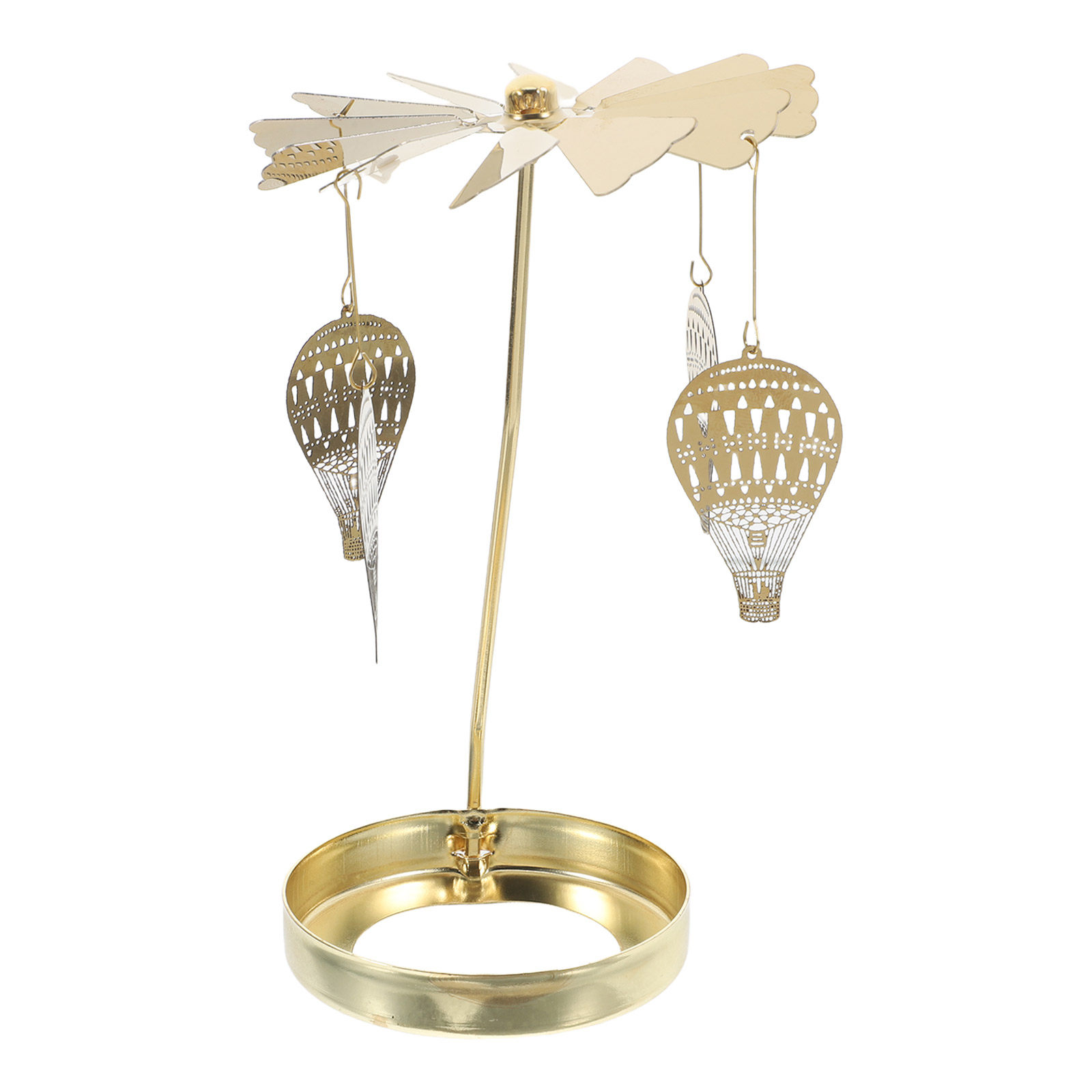 Wedding Decoration Supply - 금속 회전 홀더 회전 티라이트 베이스