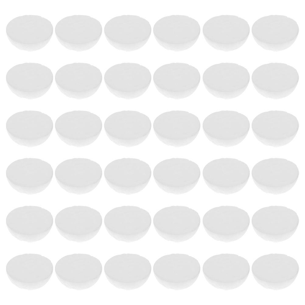 Wedding Decoration Supply - 100개입 흰색 반구형 폼 볼 폴리스티렌