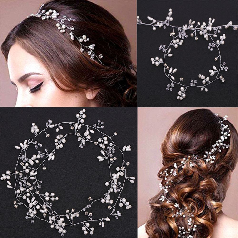 Wedding Supply List - 파티 헤어 장식 롱 체인 헤드피스