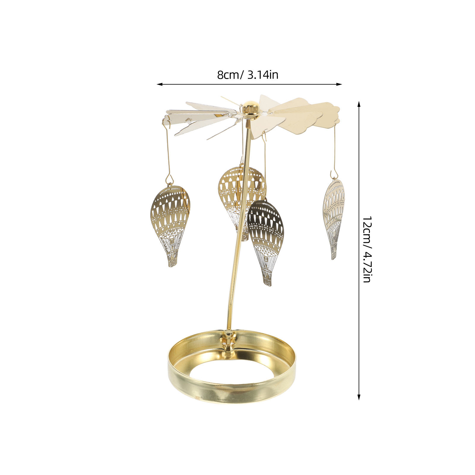 금속 회전 홀더 회전 티라이트 베이스 배터리 불필요,  - Wedding Decoration Supply 리뷰 및 가격