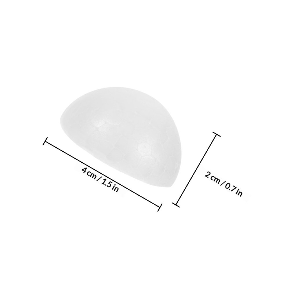 100개입 흰색 반구형 폼 볼 폴리스티렌 DIY 웨딩  - Wedding Decoration Supply 리뷰 및 가격