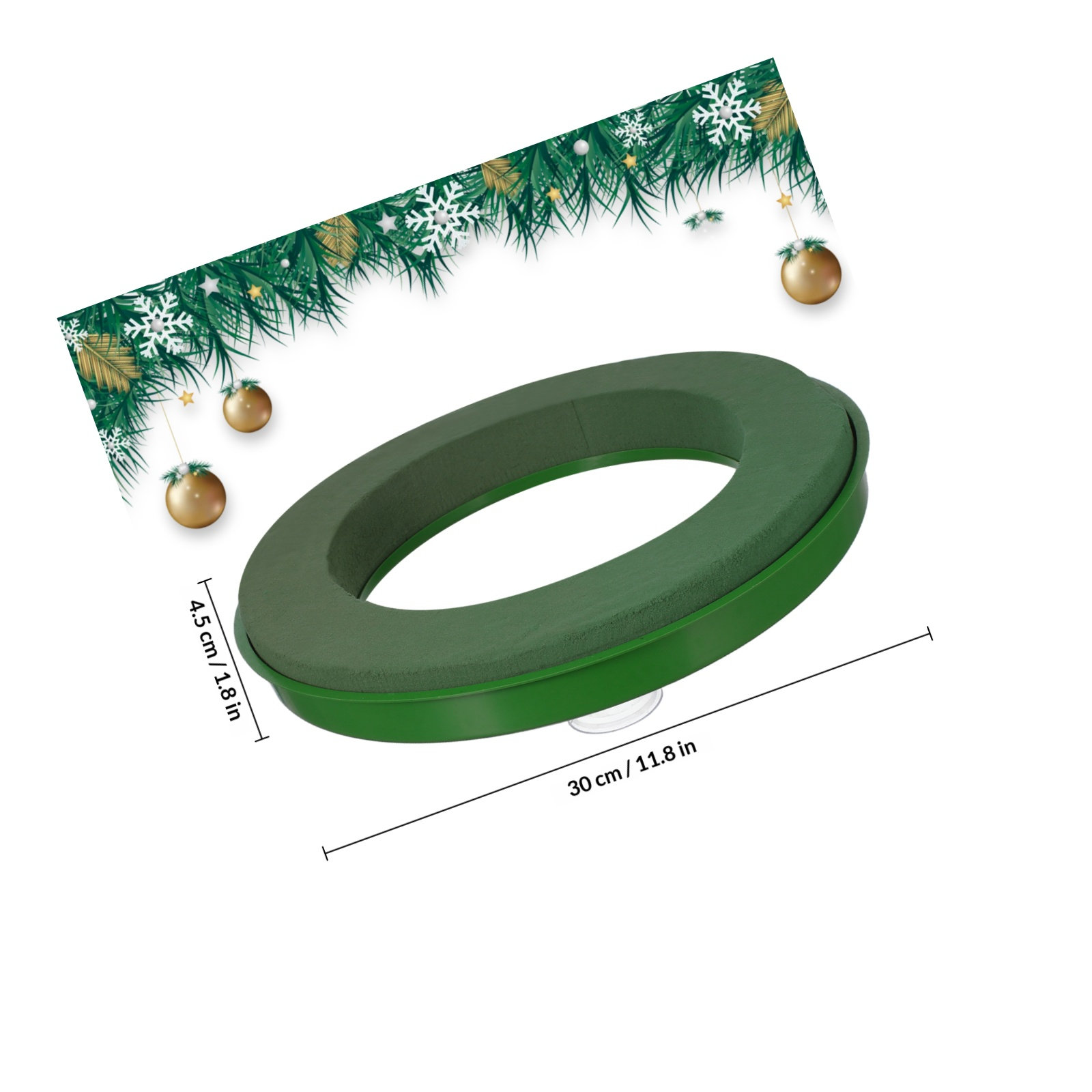 작은 꽃폼 링 흡착컵 플로랄폼 머드 블록 꽃꽂이 도구  - Wedding Decoration Supply 리뷰 및 가격