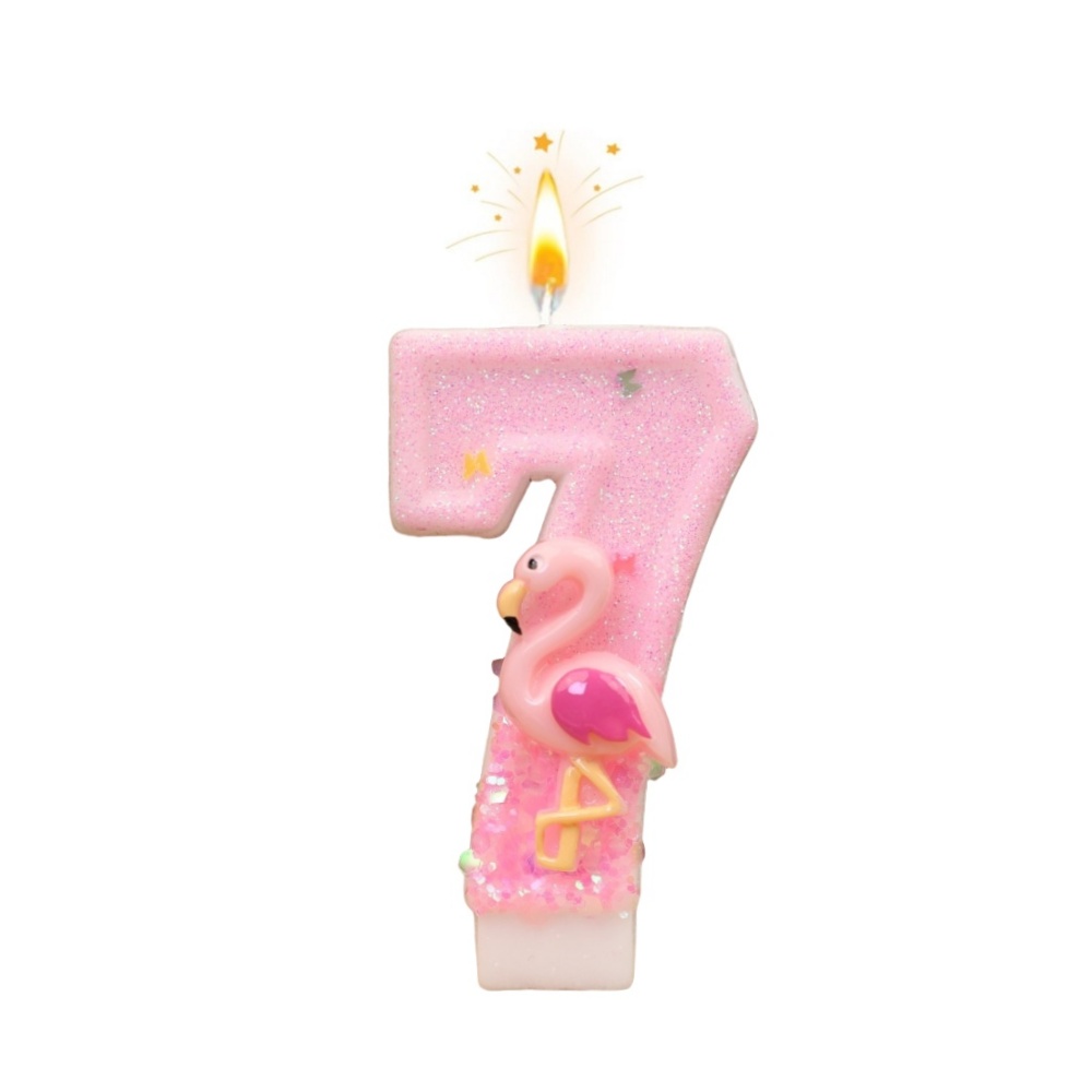 새로운 0-9 숫자 생일 초 오리지널 핑크 그라데이션  - Unity Candle Set 리뷰 및 가격